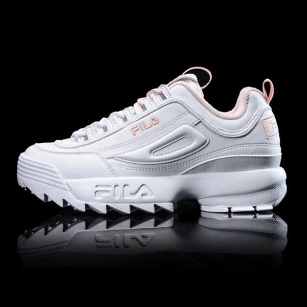 Heritage Fila Mulher Branco/Rosa - Fila Disruptor 2 En Portugal,LEMX-82136